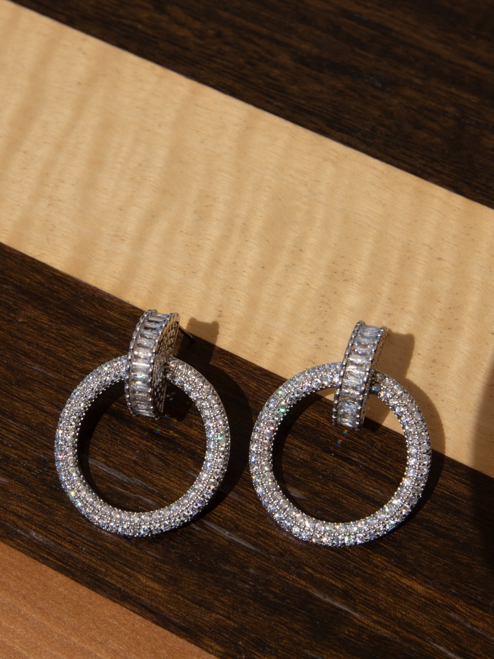 Cercei Ornero Argintii