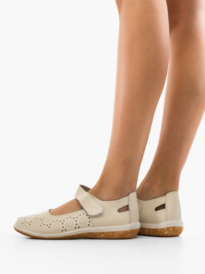 Pantofi Casual Silka Albe