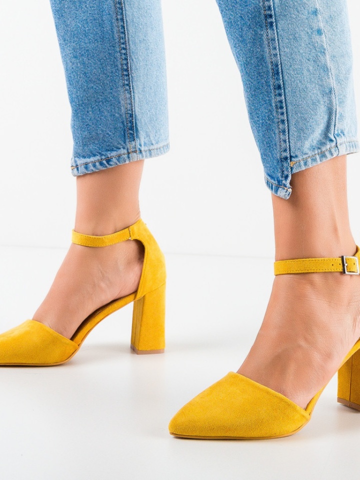 Pantofi dama Dolan Galbeni