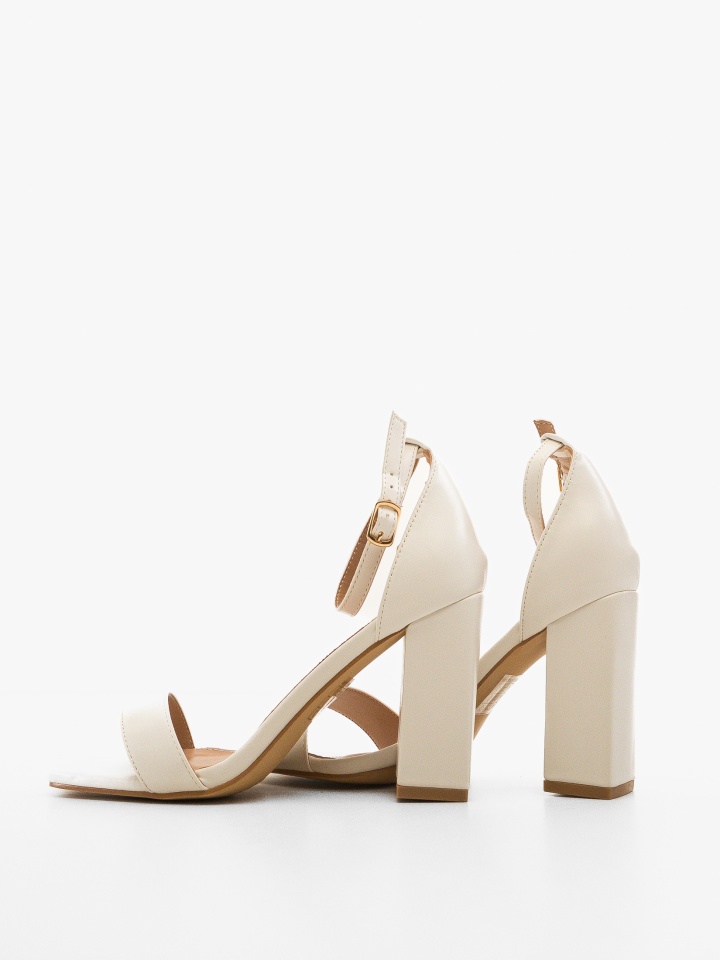 Sandale cu toc Elodie Negre