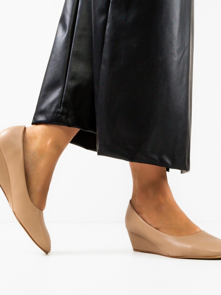 Platforme dama Melborne Camel