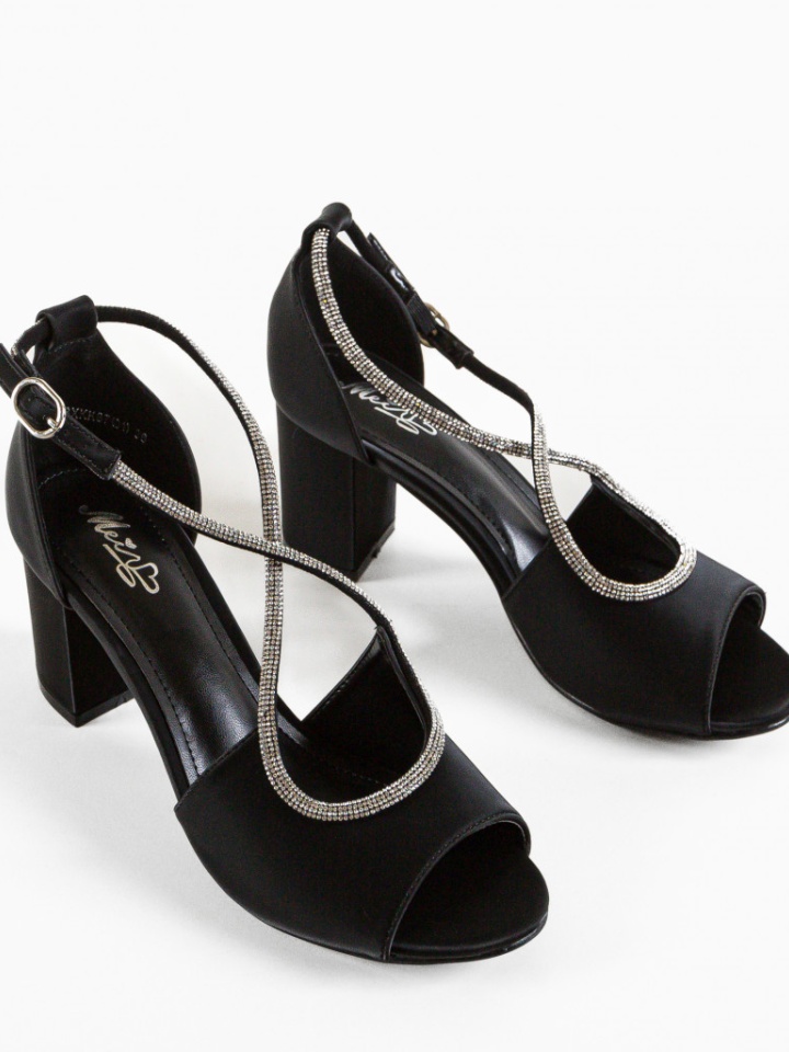 Sandale cu toc Gustav Albe