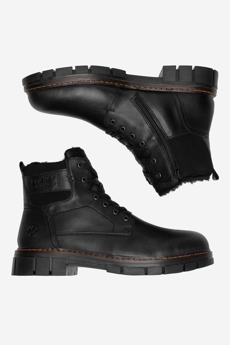 Trzewiki skórzane ocieplane