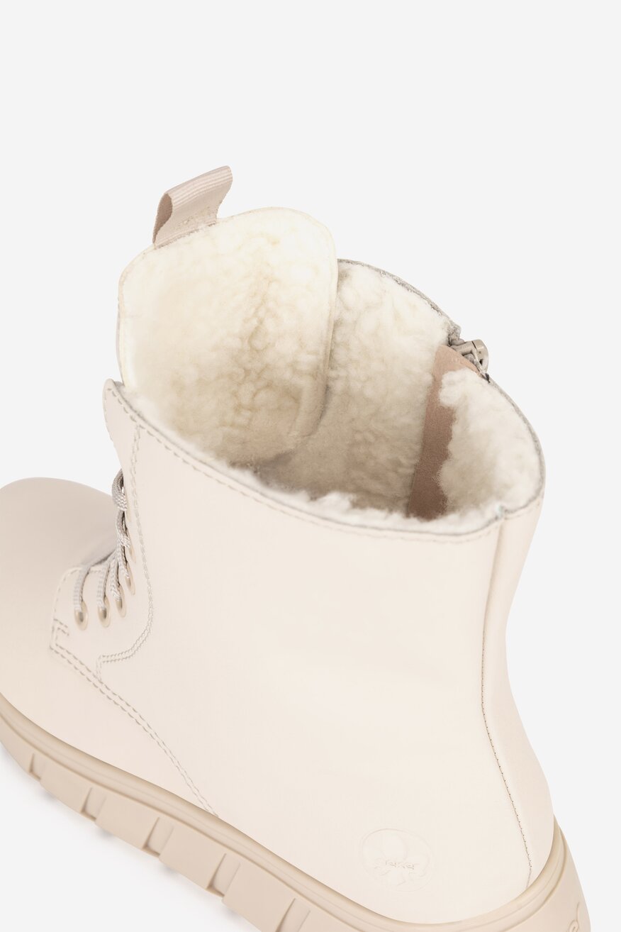 Trzewiki skórzane ocieplane