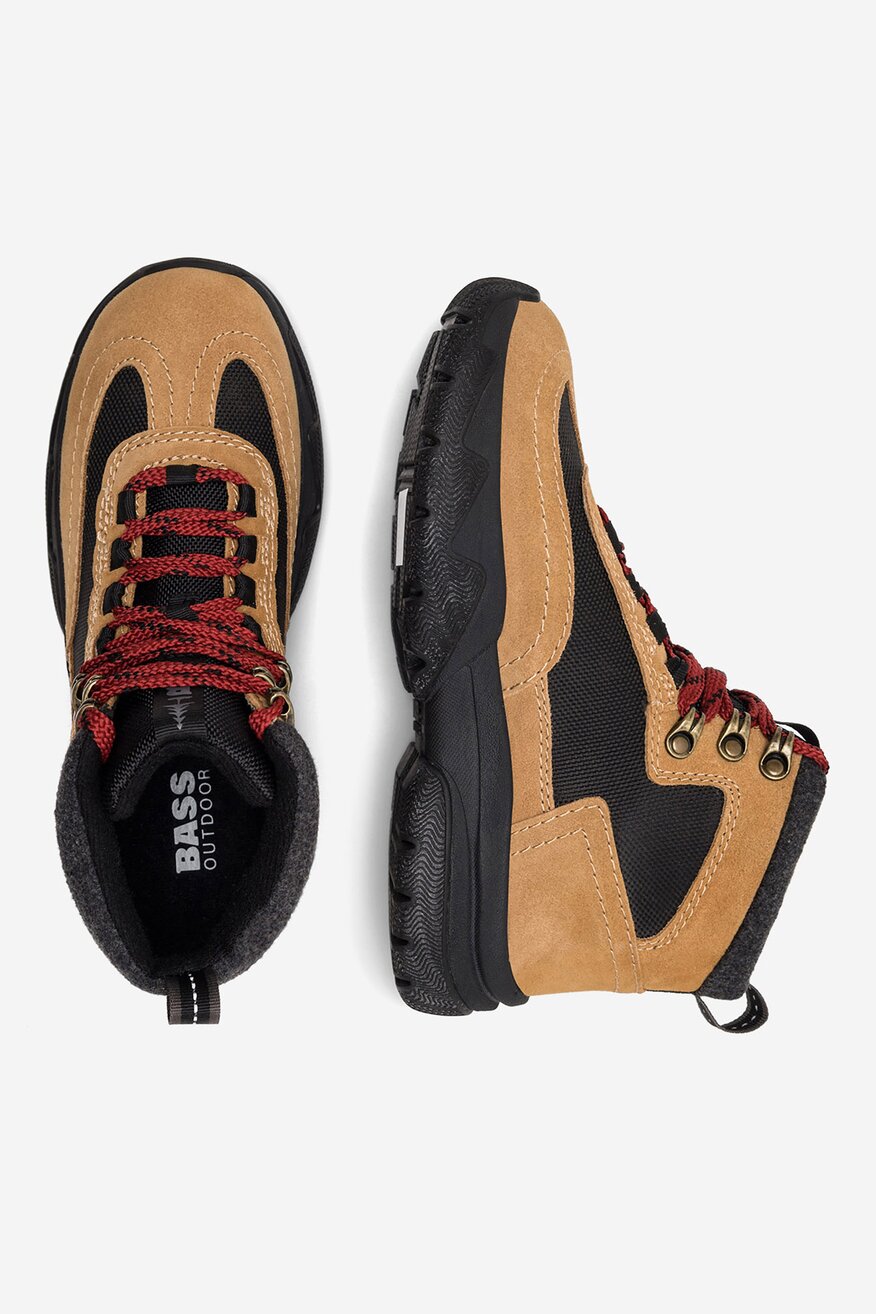 Trzewiki skórzane sportowe