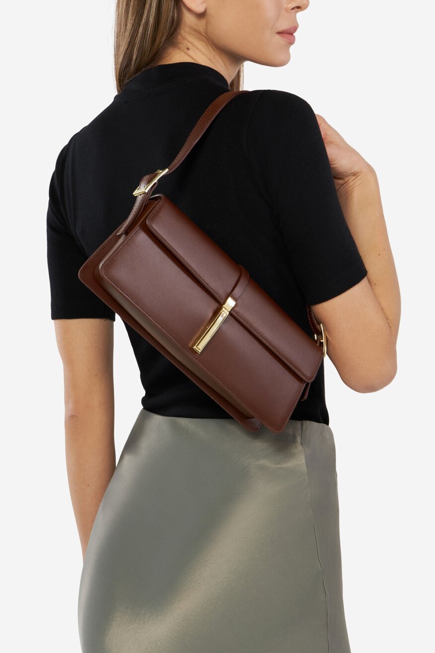 Torebka skórzana mała