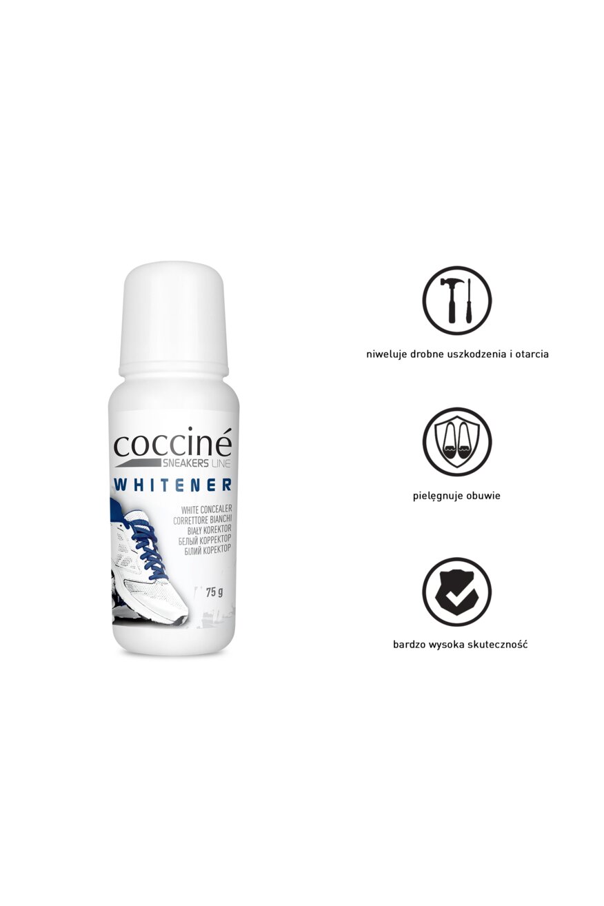 Korektor do obuwia biały
