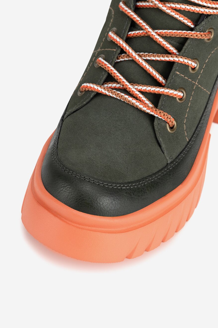 Trzewiki skórzane ocieplane