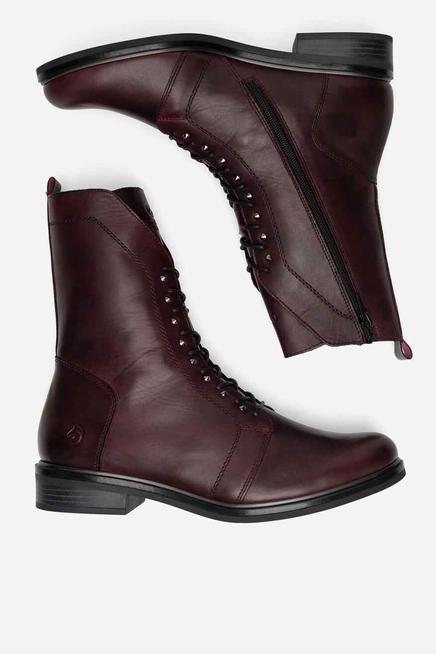 Trzewiki skórzane ocieplane