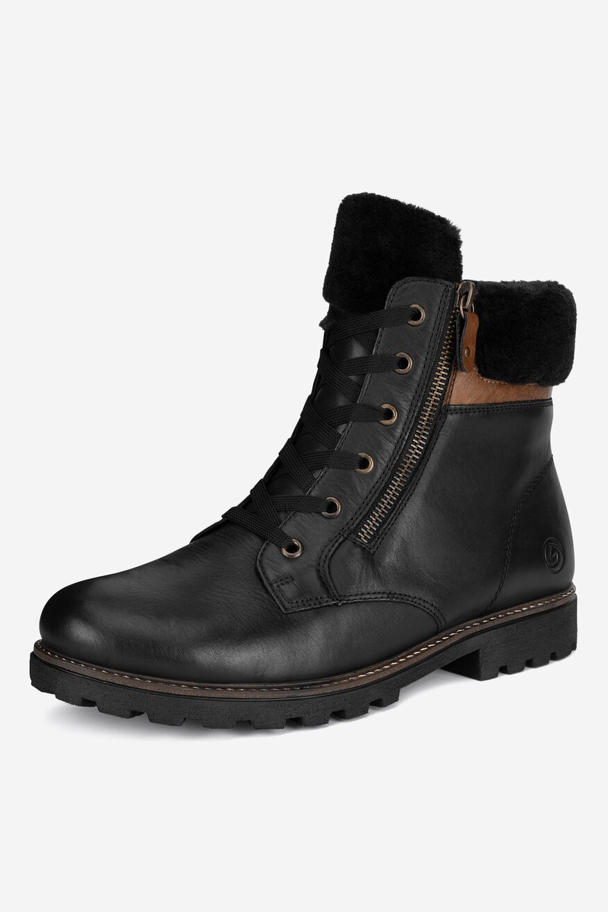 Trzewiki skórzane ocieplane