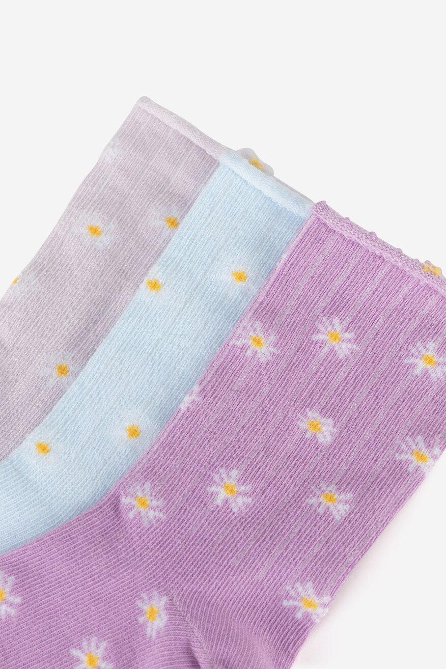 Skarpetki długie 3-pak