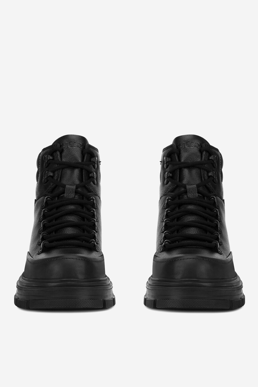 Trzewiki skórzane ocieplane