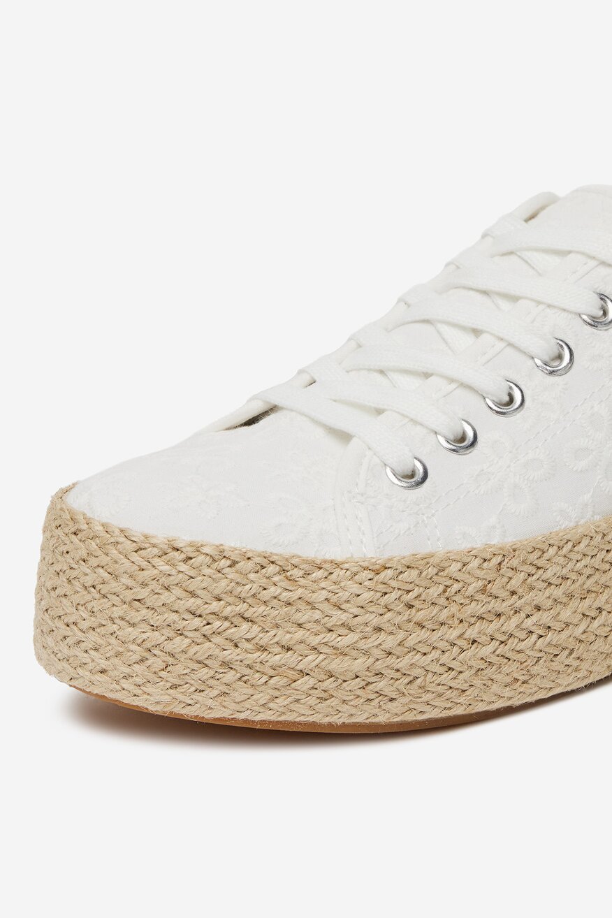 Espadryle sznurowane