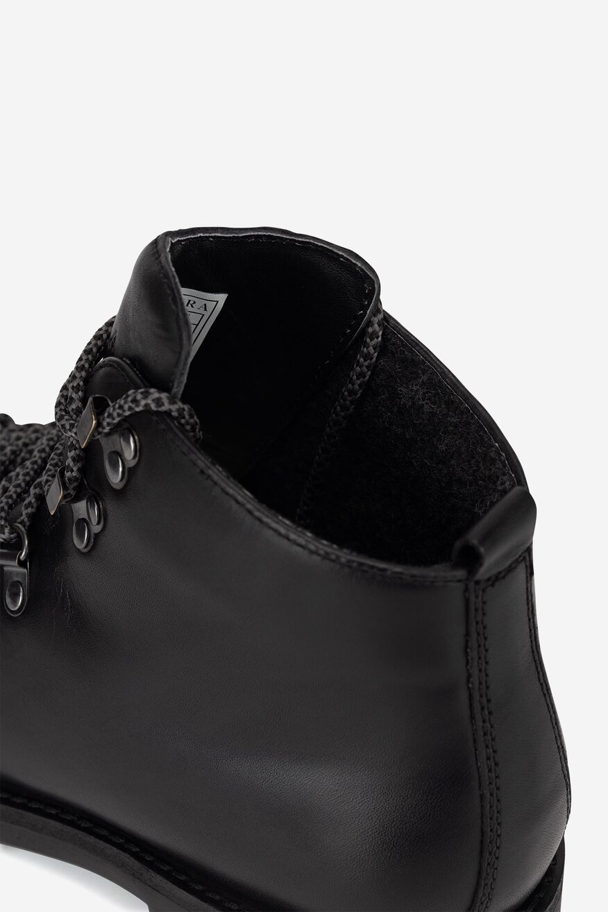 Trzewiki skórzane ocieplane