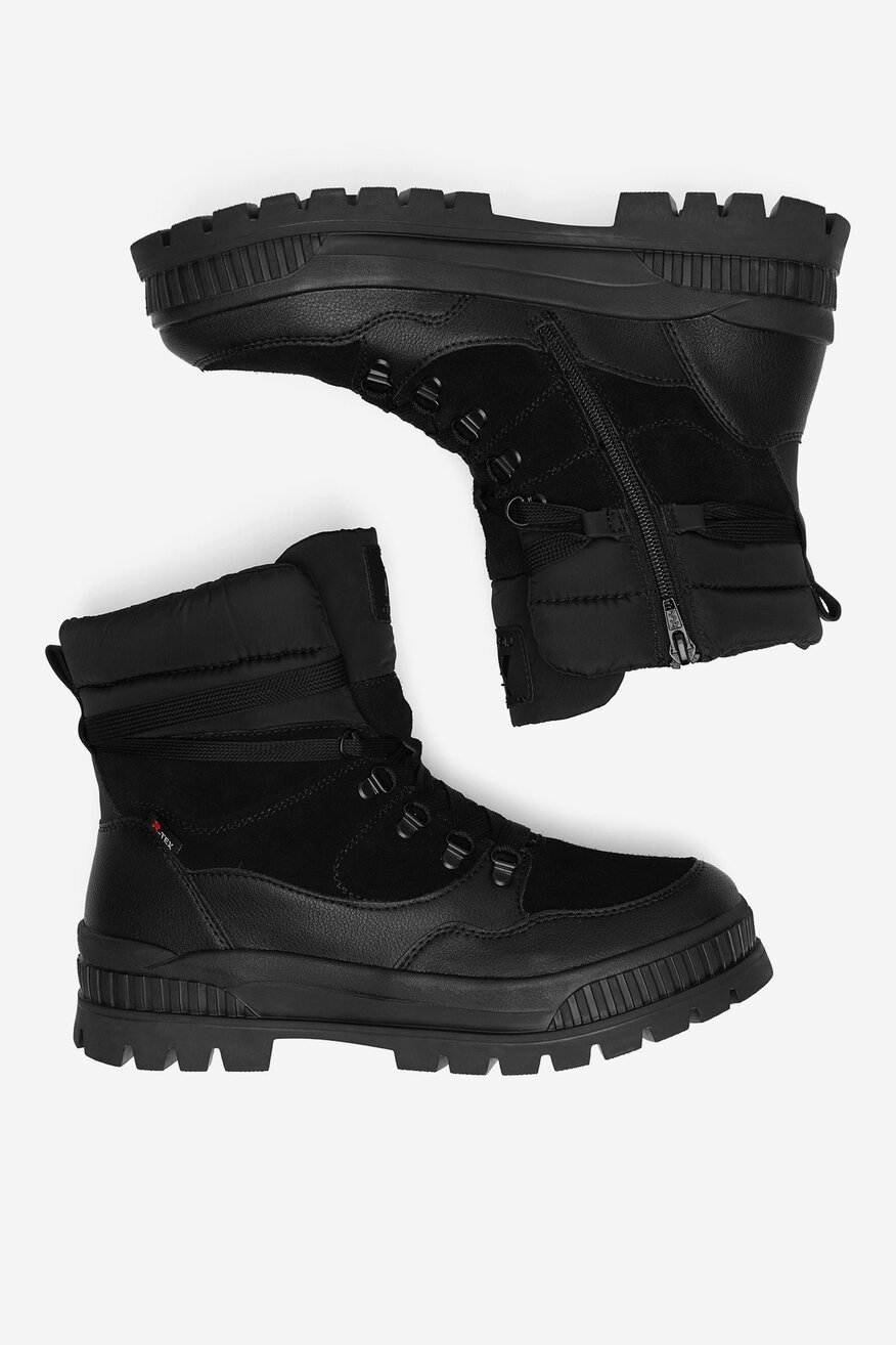 Trzewiki skórzane ocieplane