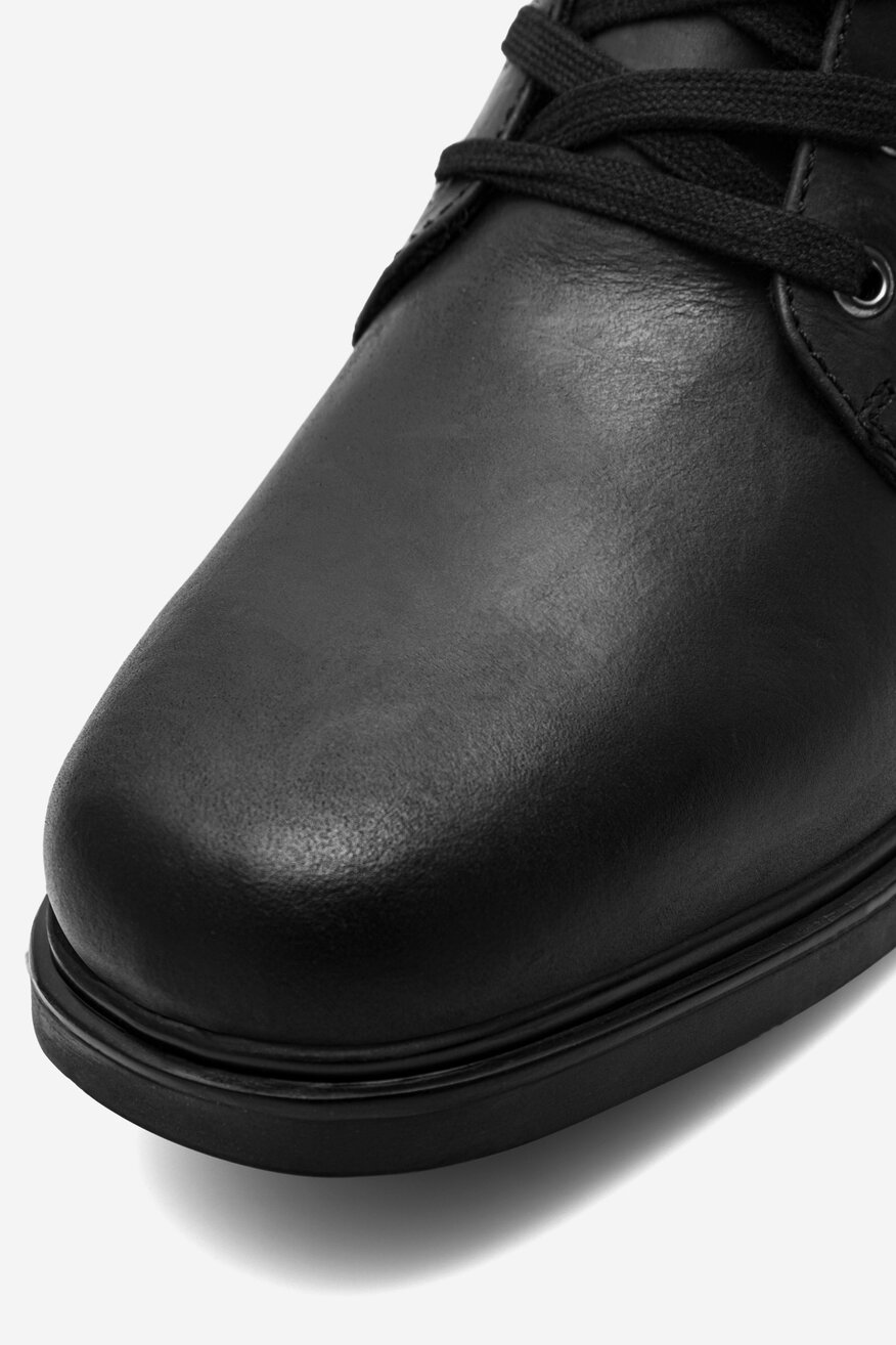 Trzewiki skórzane ocieplane