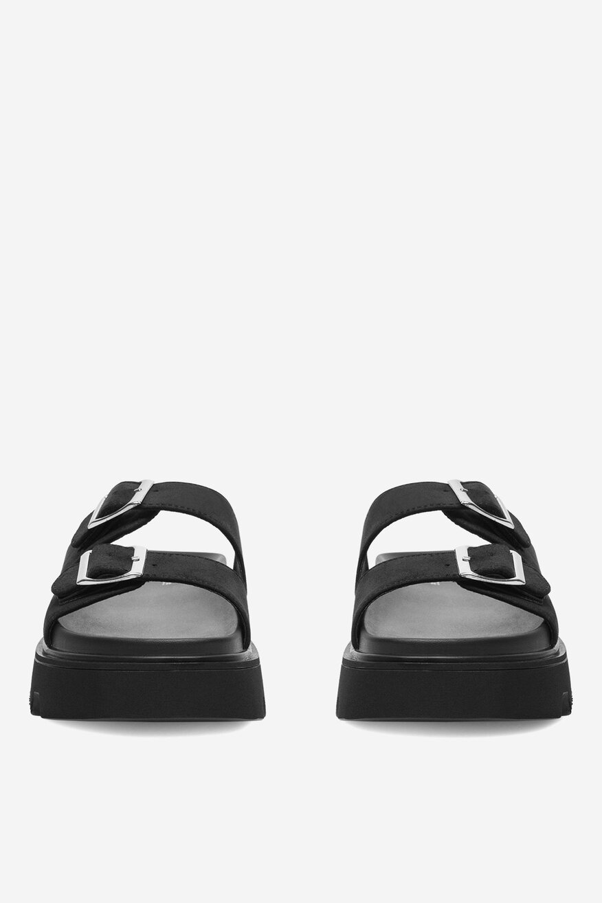 Klapki na grubej podeszwie