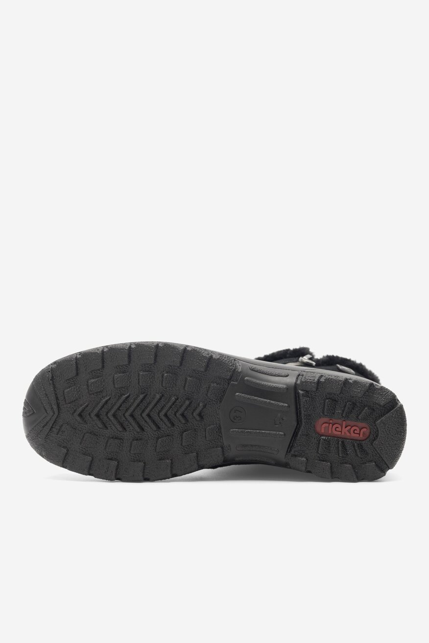 Botki skórzane ocieplane