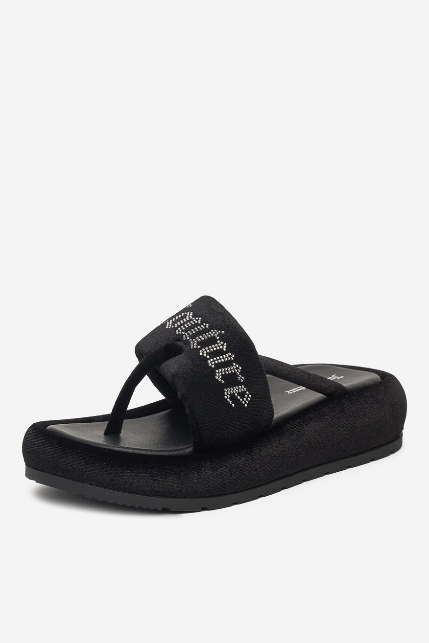 Klapki na platformie