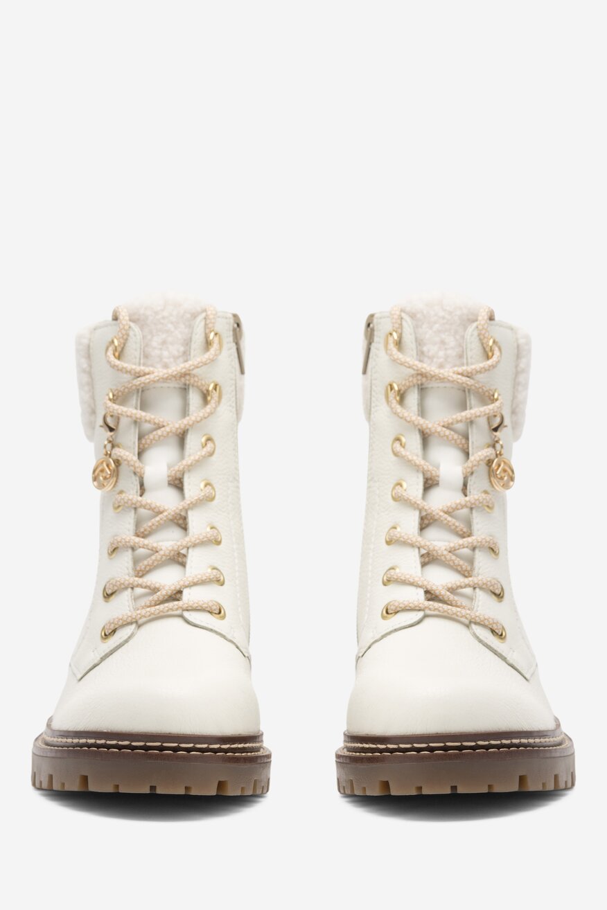 Trzewiki skórzane ocieplane