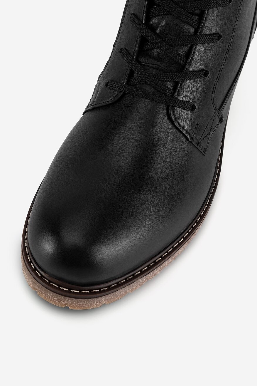 Trzewiki skórzane ocieplane