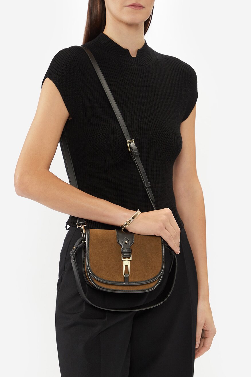 Torebka skórzana mała