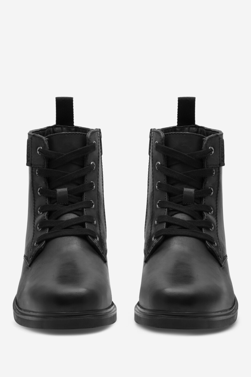 Trzewiki skórzane ocieplane