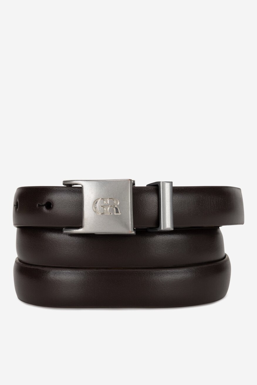 Pasek damski skórzany