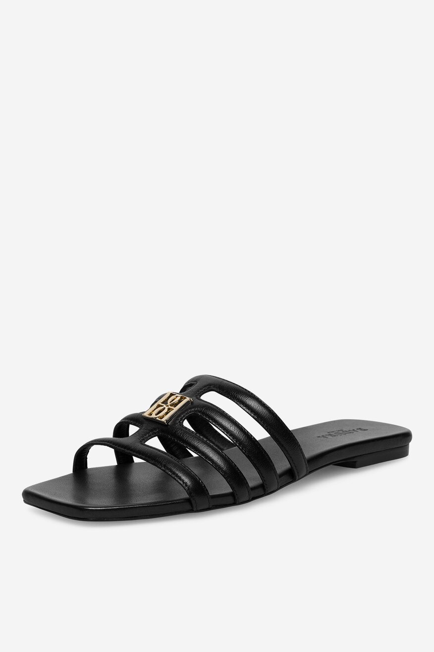 Badura - Klapki skórzane