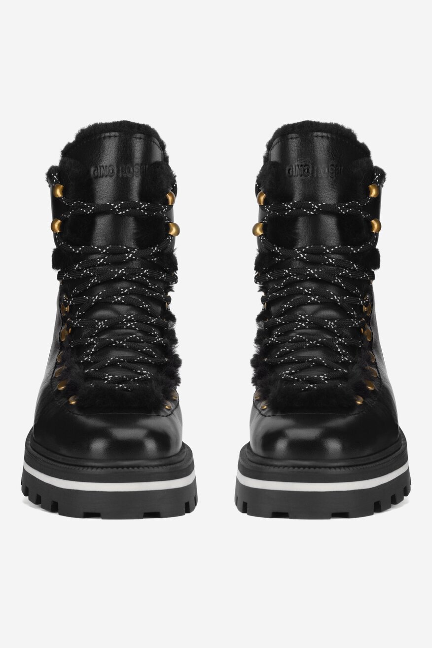 Trzewiki skórzane ocieplane