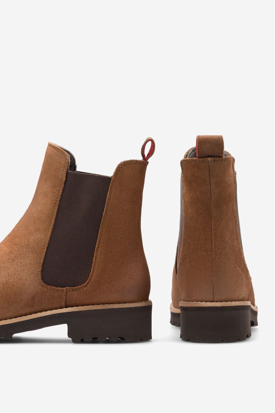 Sztyblety skórzane ocieplane