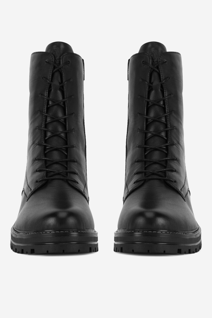 Trzewiki skórzane ocieplane