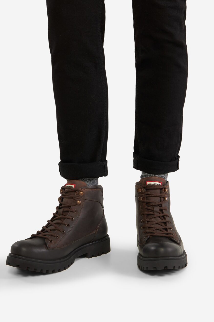 Trzewiki skórzane ocieplane