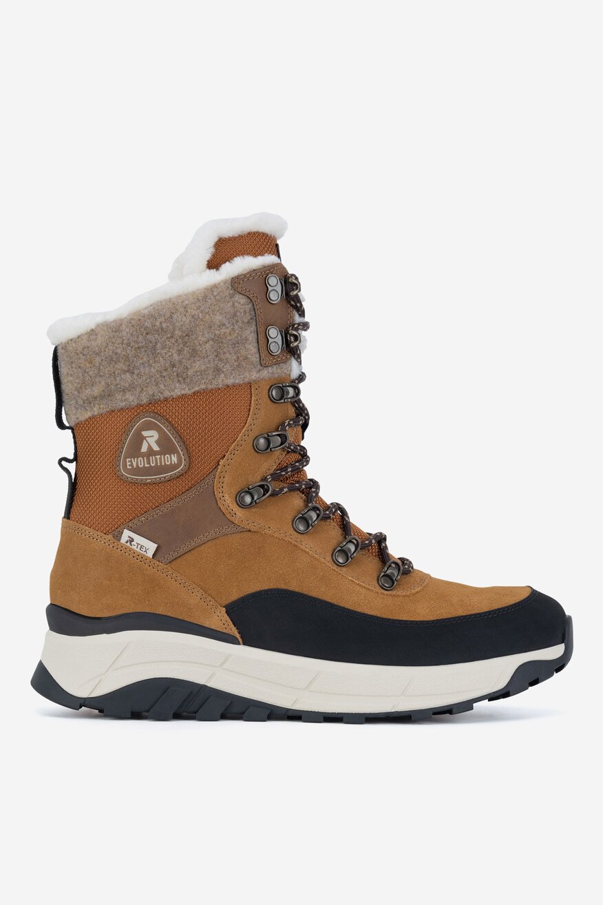 Trzewiki skórzane ocieplane