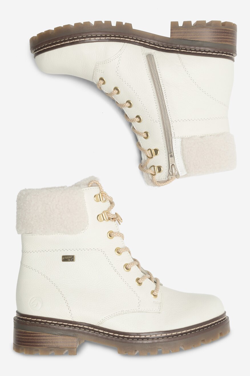 Trzewiki skórzane ocieplane