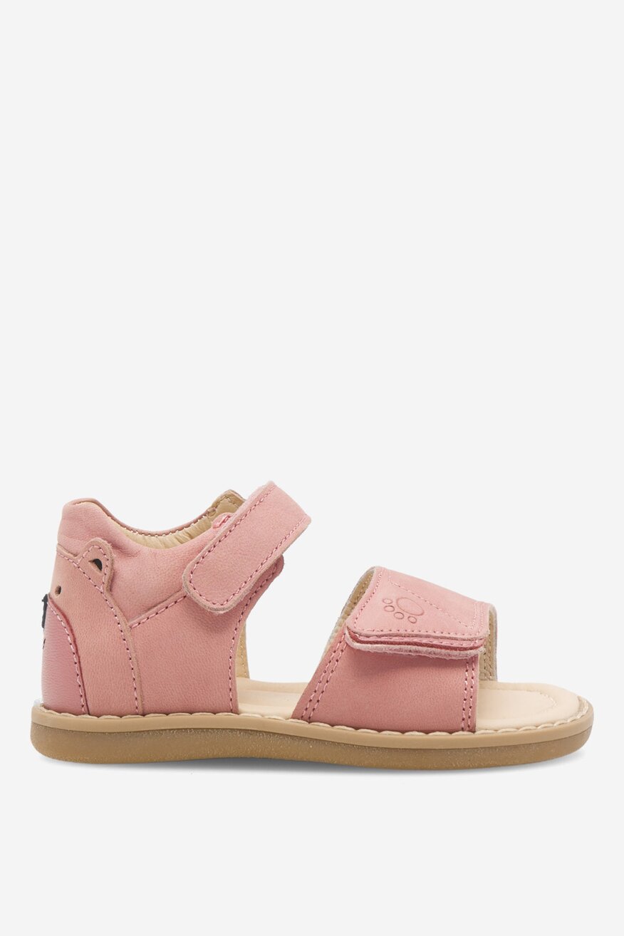 Sandały skórzane na rzepy