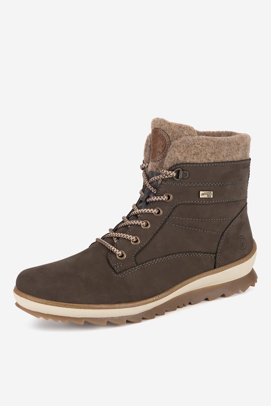 Trzewiki skórzane ocieplane