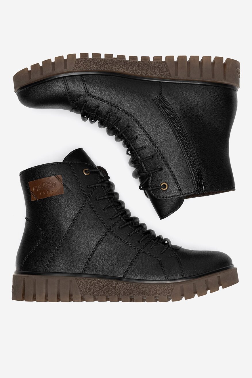 Trzewiki skórzane ocieplane