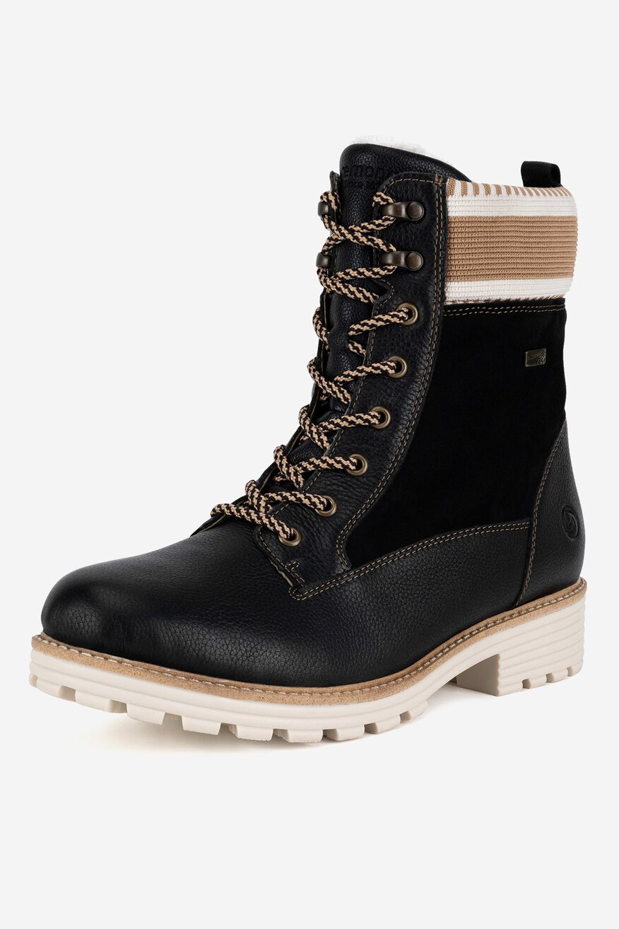 Trzewiki skórzane ocieplane