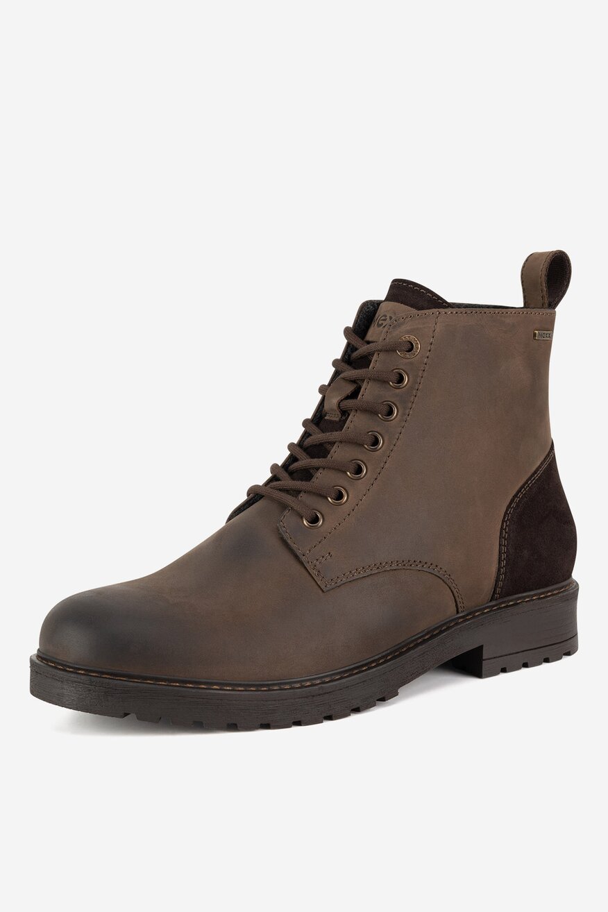 Trzewiki skórzane ocieplane