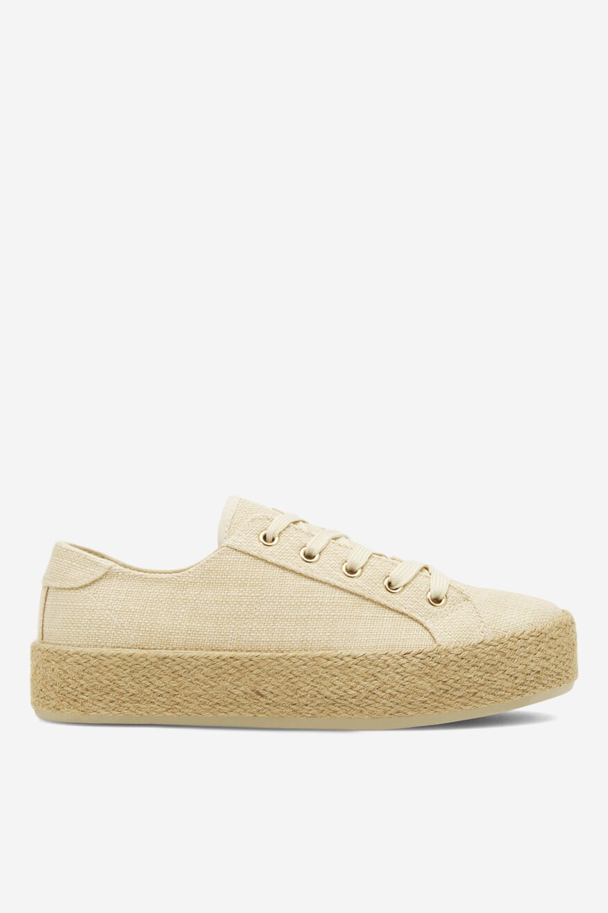 Espadryle na platformie