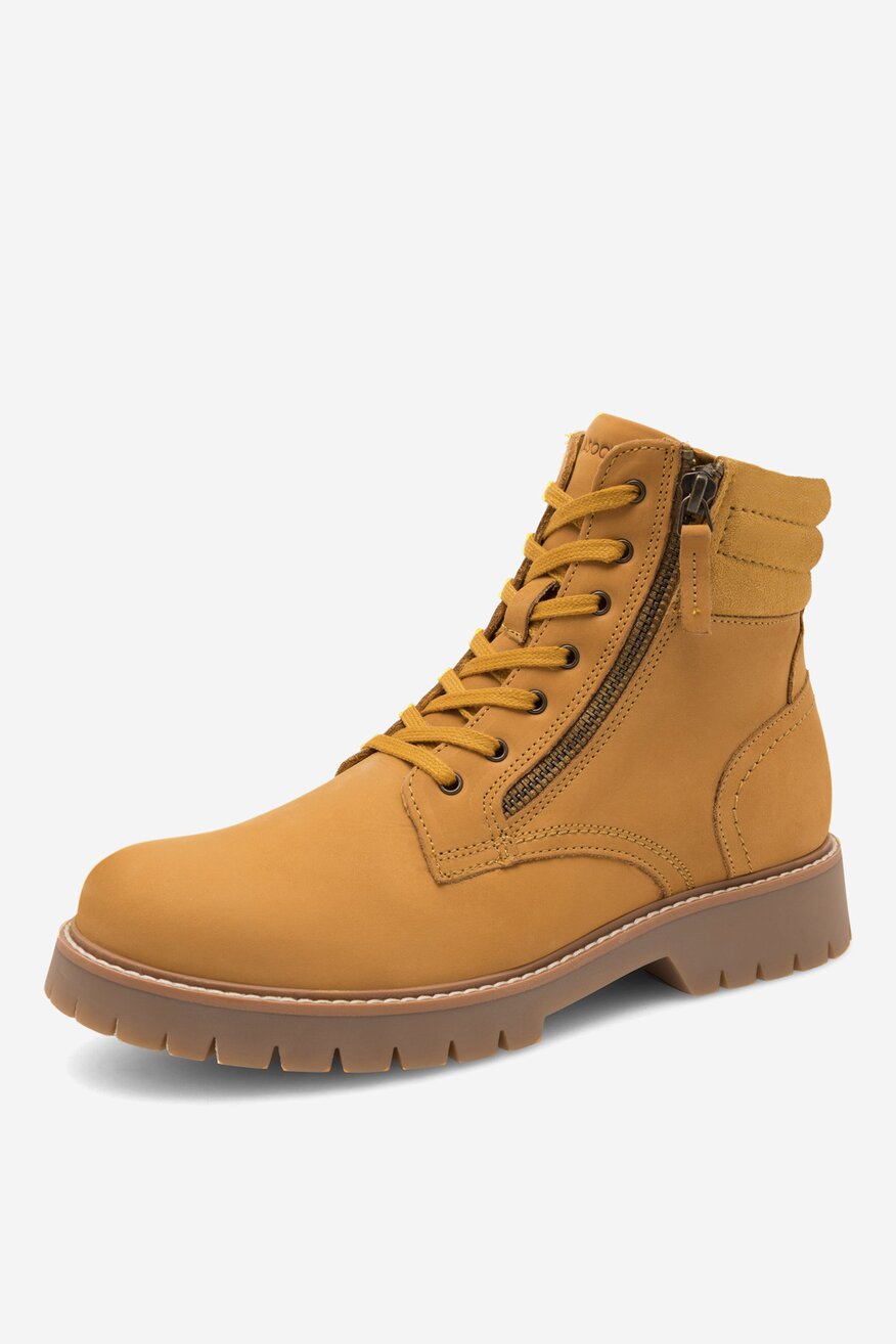 Trzewiki skórzane ocieplane