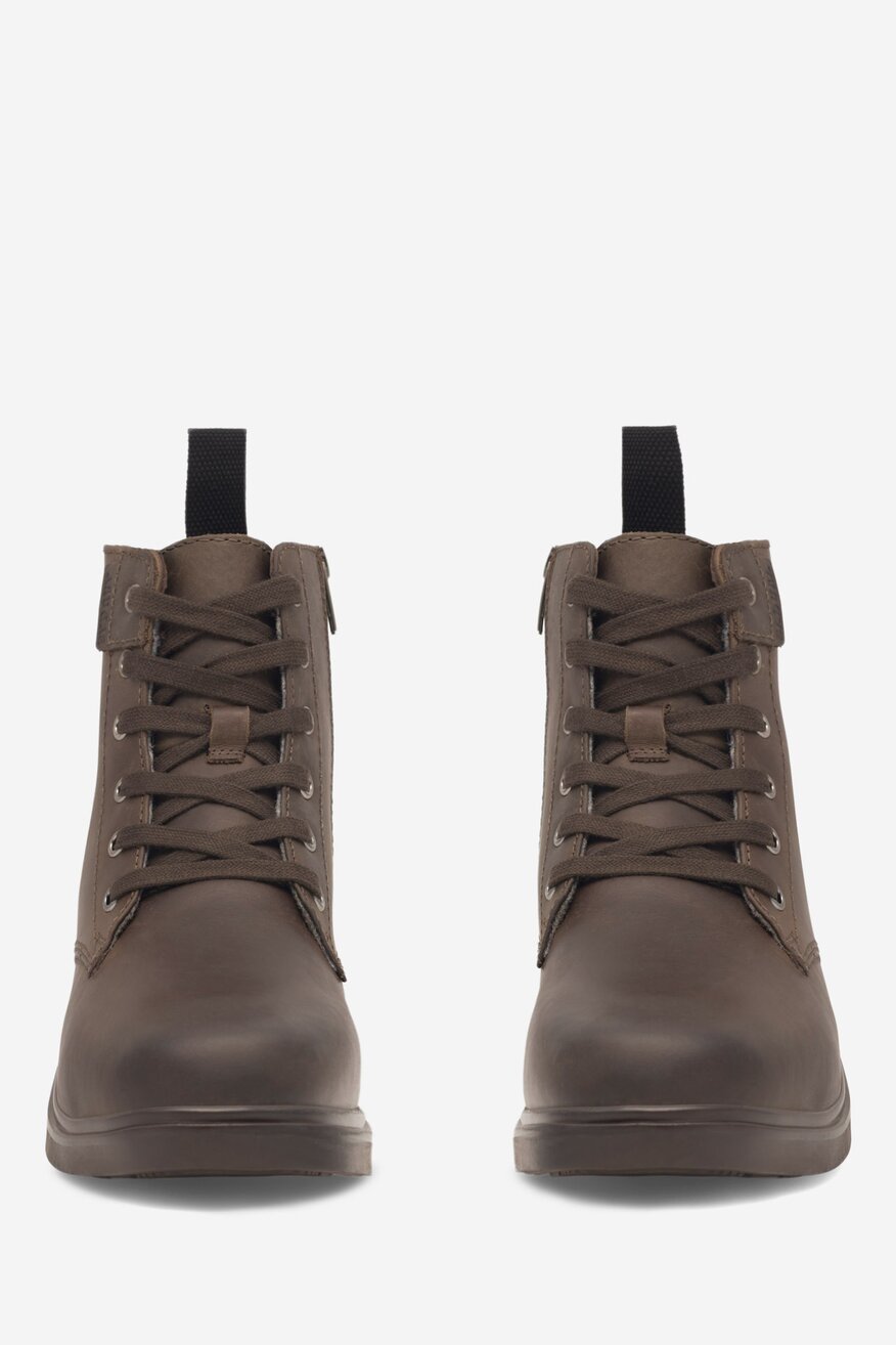 Trzewiki skórzane ocieplane