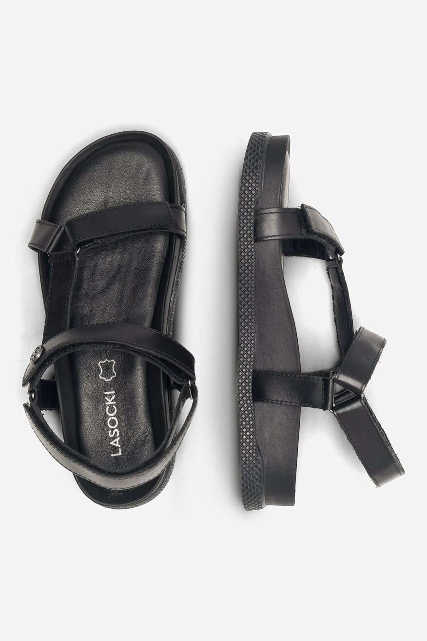 Sandały skórzane