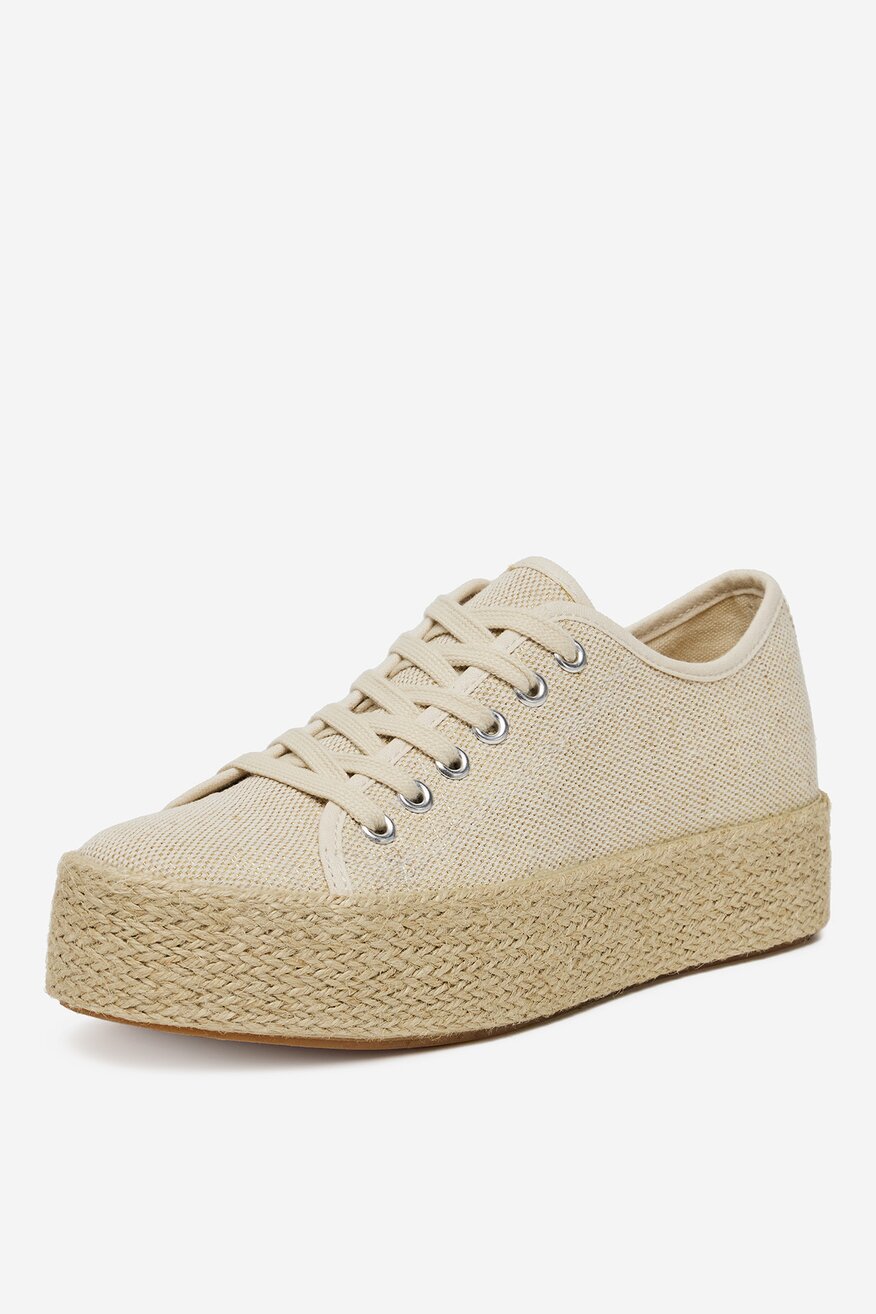 Espadryle sznurowane