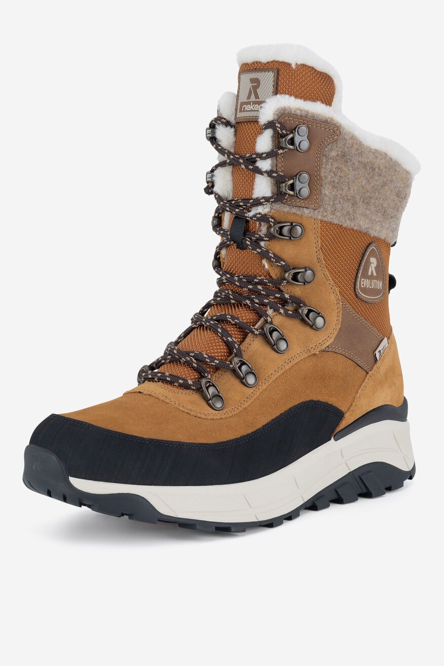 Trzewiki skórzane ocieplane