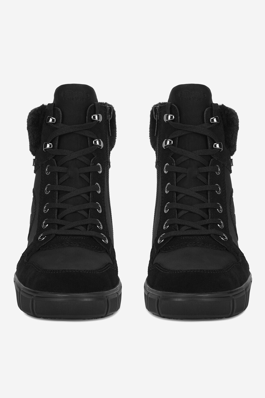 Trzewiki skórzane ocieplane