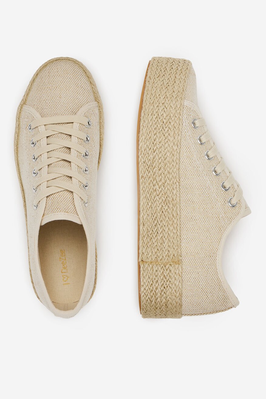 Espadryle sznurowane