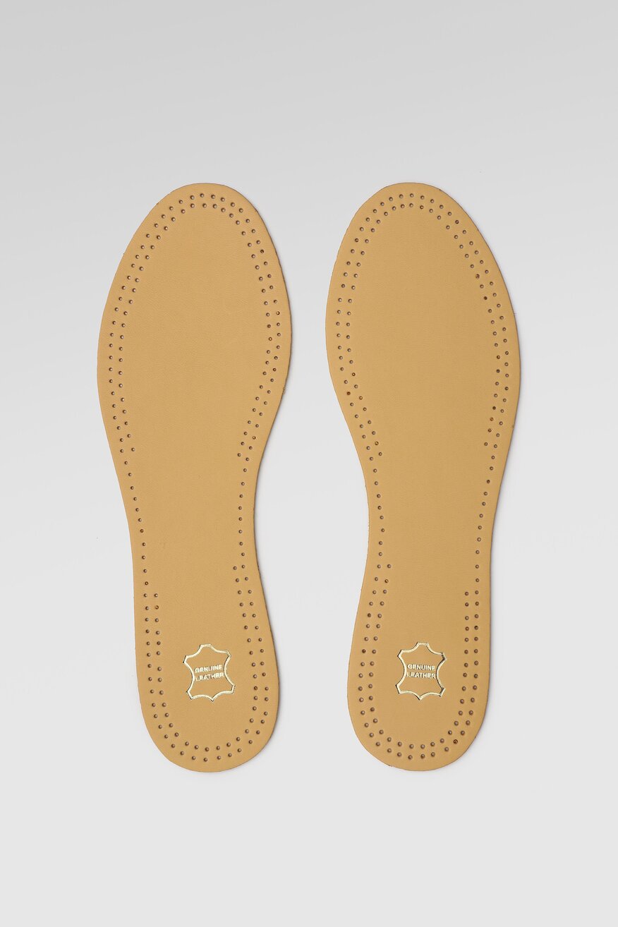 Wkładki do butów skórzane