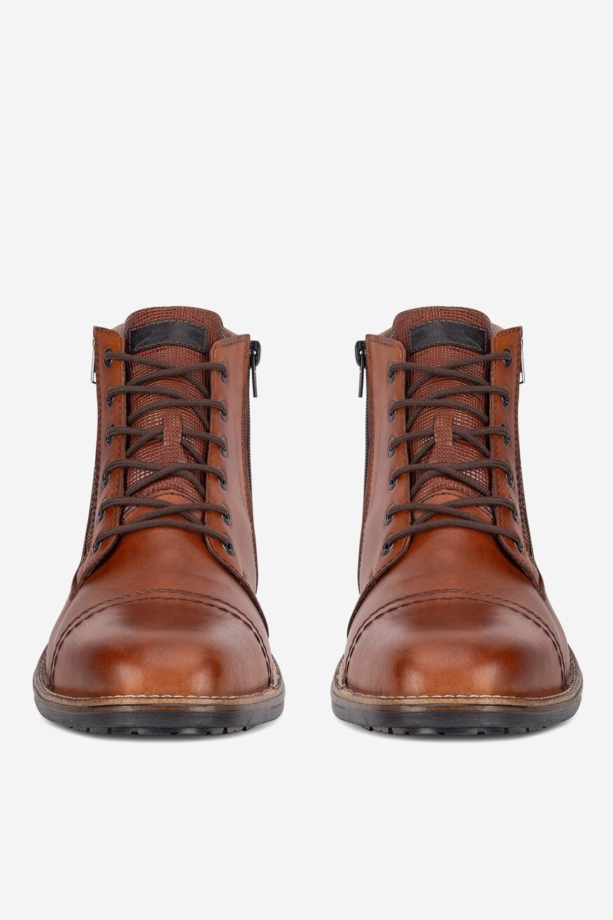 Trzewiki skórzane ocieplane